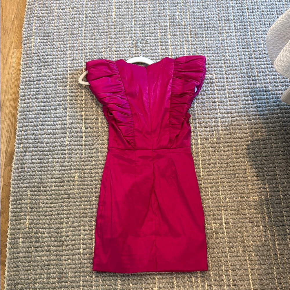 Pink Ruffled Dress - Picture 2 of 3